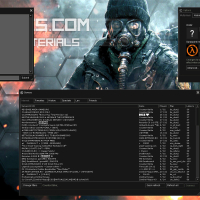 Flame Soldier GUI with background